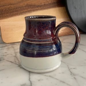 Handmade pottery mug